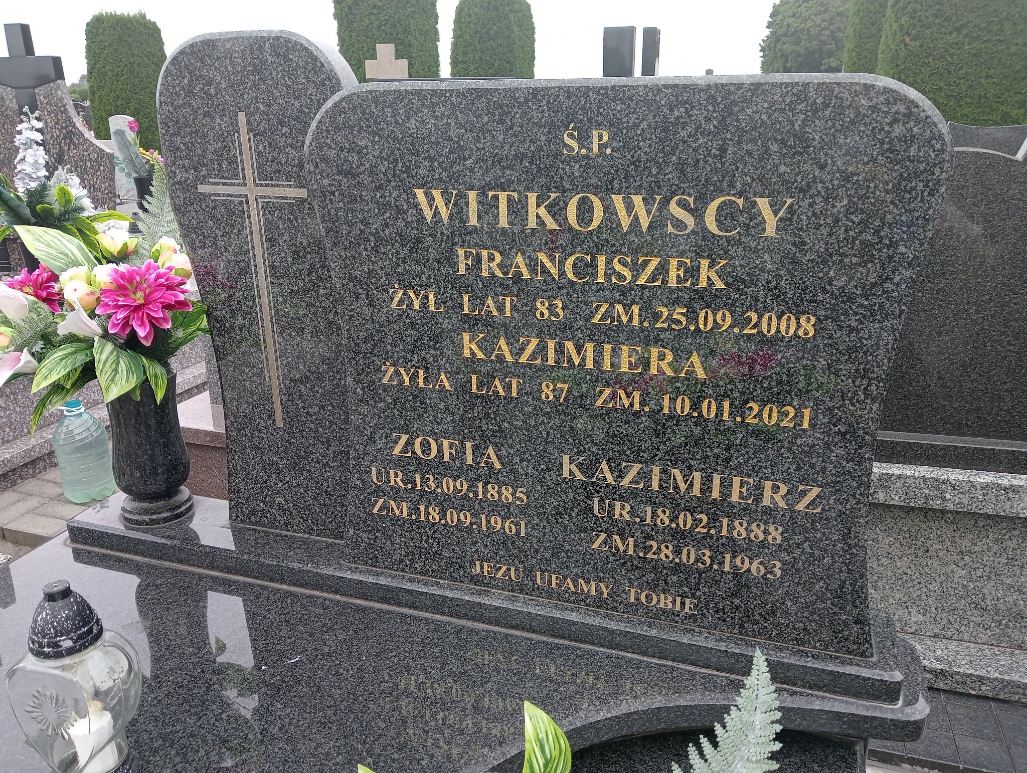 Kazimierz Witkowski 1888 Strzelce Wielkie - Grobonet - Wyszukiwarka osób pochowanych