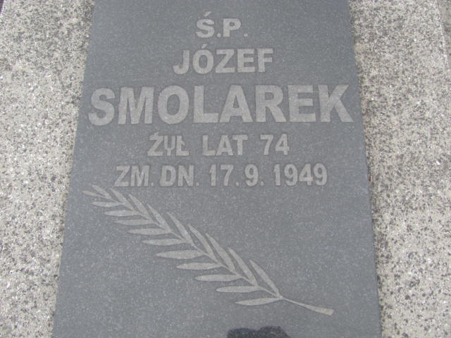 Józef Smolarek 1876 Strzelce Wielkie - Grobonet - Wyszukiwarka osób pochowanych