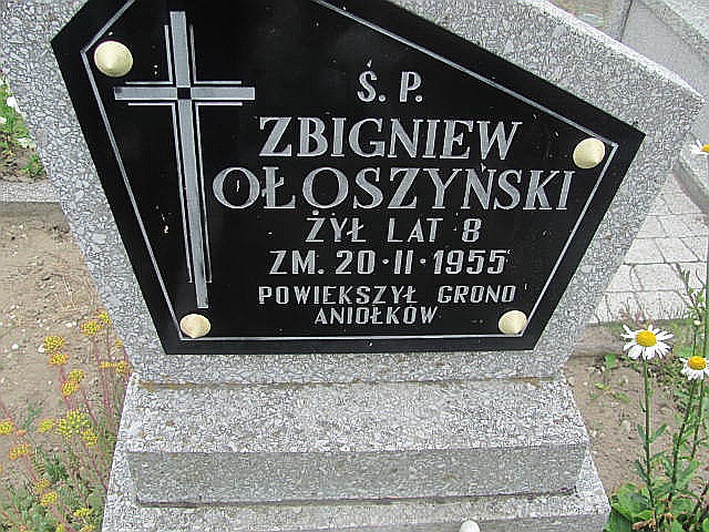 Zbigniew Ołoszyński 1947 Strzelce Wielkie - Grobonet - Wyszukiwarka osób pochowanych