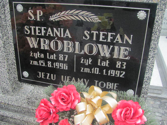 Stefan Wróbel 1909 Strzelce Wielkie - Grobonet - Wyszukiwarka osób pochowanych