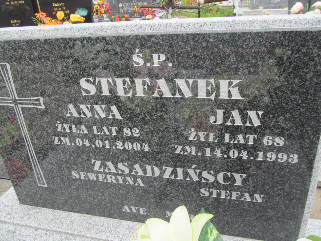 Jan Stefanek 1925 Strzelce Wielkie - Grobonet - Wyszukiwarka osób pochowanych