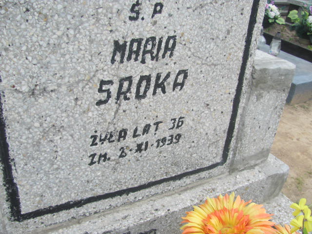 Maria Sroka 1903 Strzelce Wielkie - Grobonet - Wyszukiwarka osób pochowanych