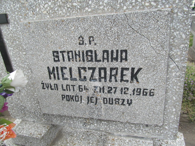 Stanisława Mielczarek 1902 Strzelce Wielkie - Grobonet - Wyszukiwarka osób pochowanych