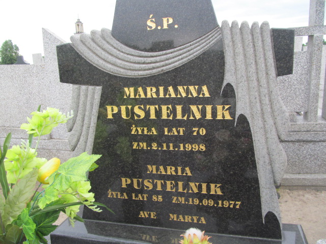 Maria Pustelnik 1892 Strzelce Wielkie - Grobonet - Wyszukiwarka osób pochowanych