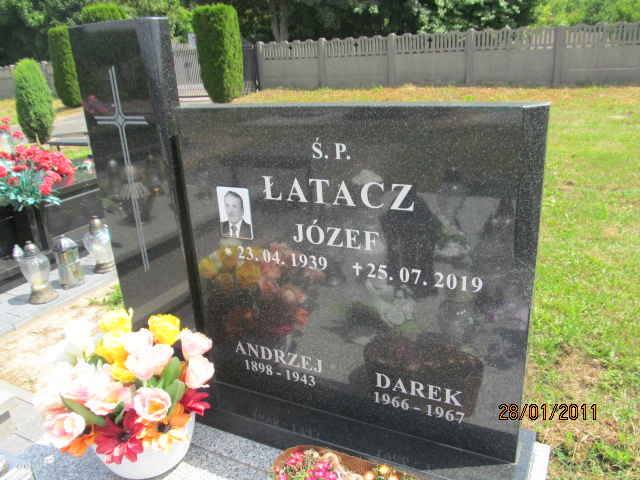 Andrzej Łatacz 1897 Strzelce Wielkie - Grobonet - Wyszukiwarka osób pochowanych