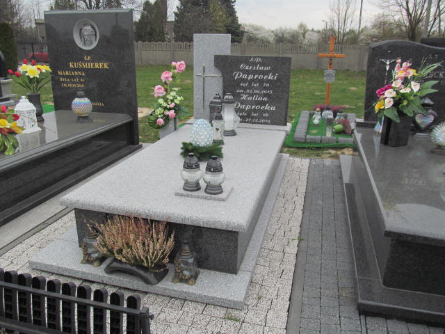 Halina Paprocka 1950 Strzelce Wielkie - Grobonet - Wyszukiwarka osób pochowanych