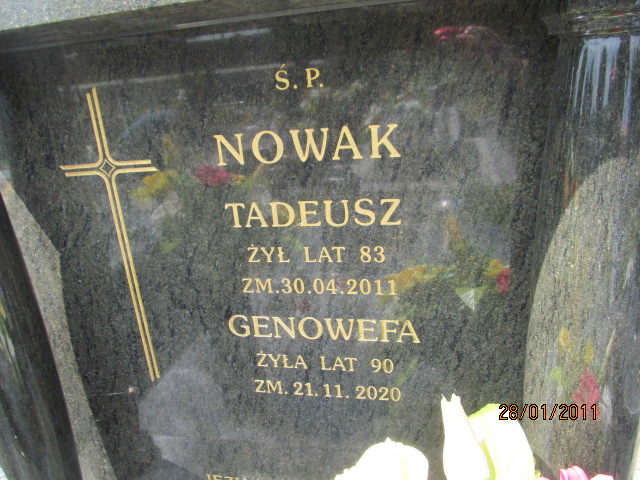 Tadeusz Nowak  1928 Strzelce Wielkie - Grobonet - Wyszukiwarka osób pochowanych