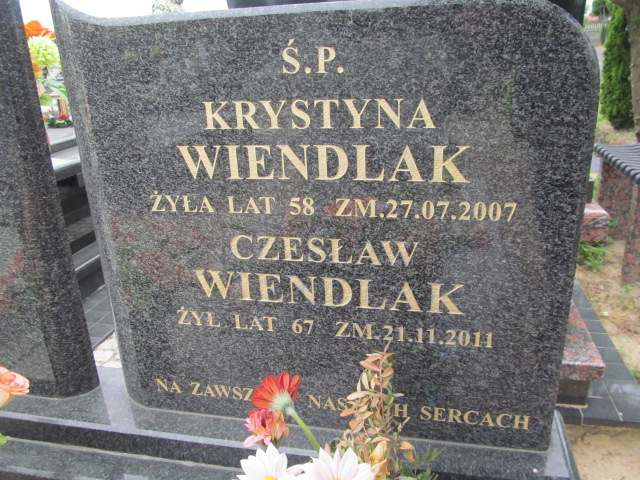 Czesław Wiendlak 1944 Strzelce Wielkie - Grobonet - Wyszukiwarka osób pochowanych